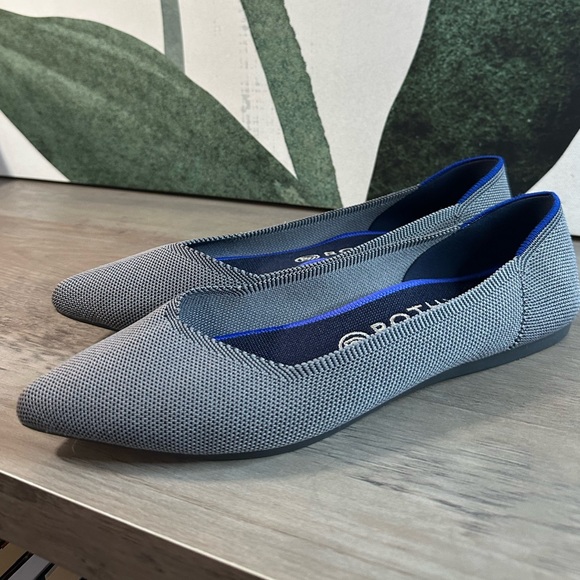 Rothy's Shoes - Women’s Rothy’s The Point Gray Birdseye 8.5